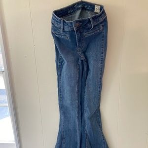 Free People Flare Bell Bottom Jeans Size 25